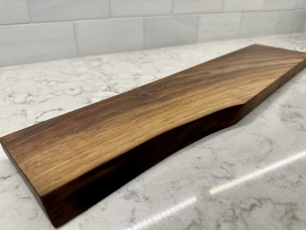 Live edge walnut charcuterie serving board - Image 2