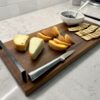 Walnut Charcuterie Board with Handles - Image 3