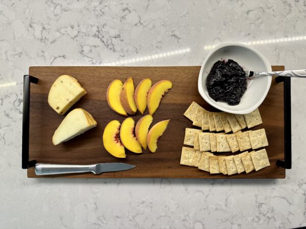 Walnut Charcuterie Board with Handles