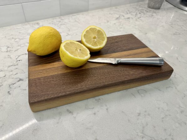 Walnut and White Oak Chopping Board - Image 4